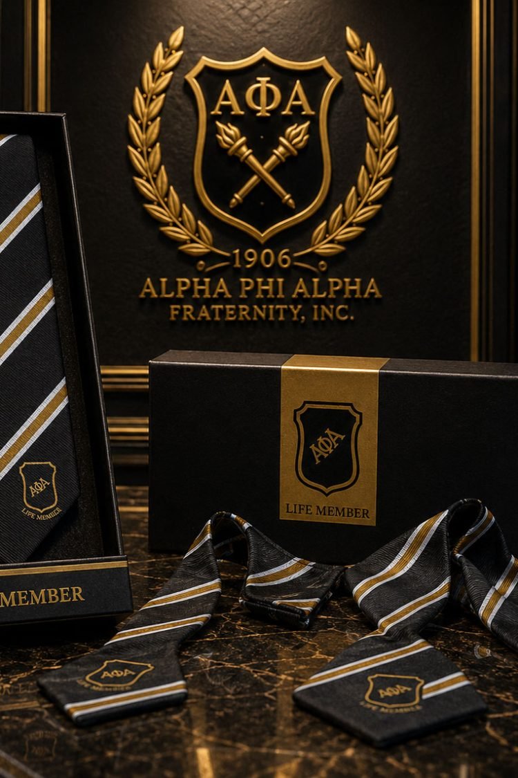 Alpha Life Member Necktie & Bowtie Collection